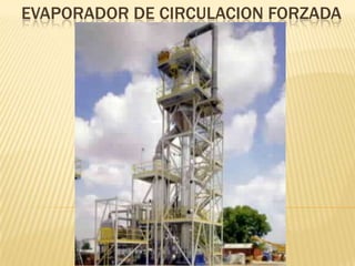 EVAPORADOR DE CIRCULACION FORZADA
 