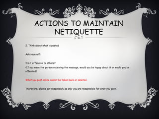 Slideshare netiquette