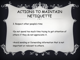 Slideshare netiquette
