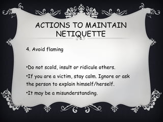 Slideshare netiquette