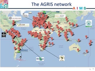 The AGRIS network
7171
 