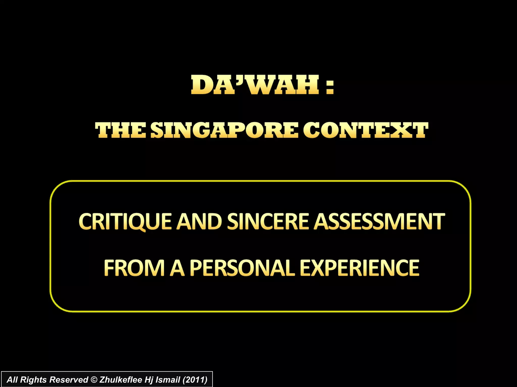 All Rights Reserved © Zhulkeflee Hj Ismail (2011) 