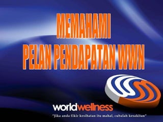 MEMAHAMI PELAN PENDAPATAN WWN 