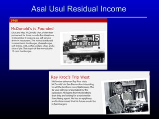 Asal Usul Residual Income 