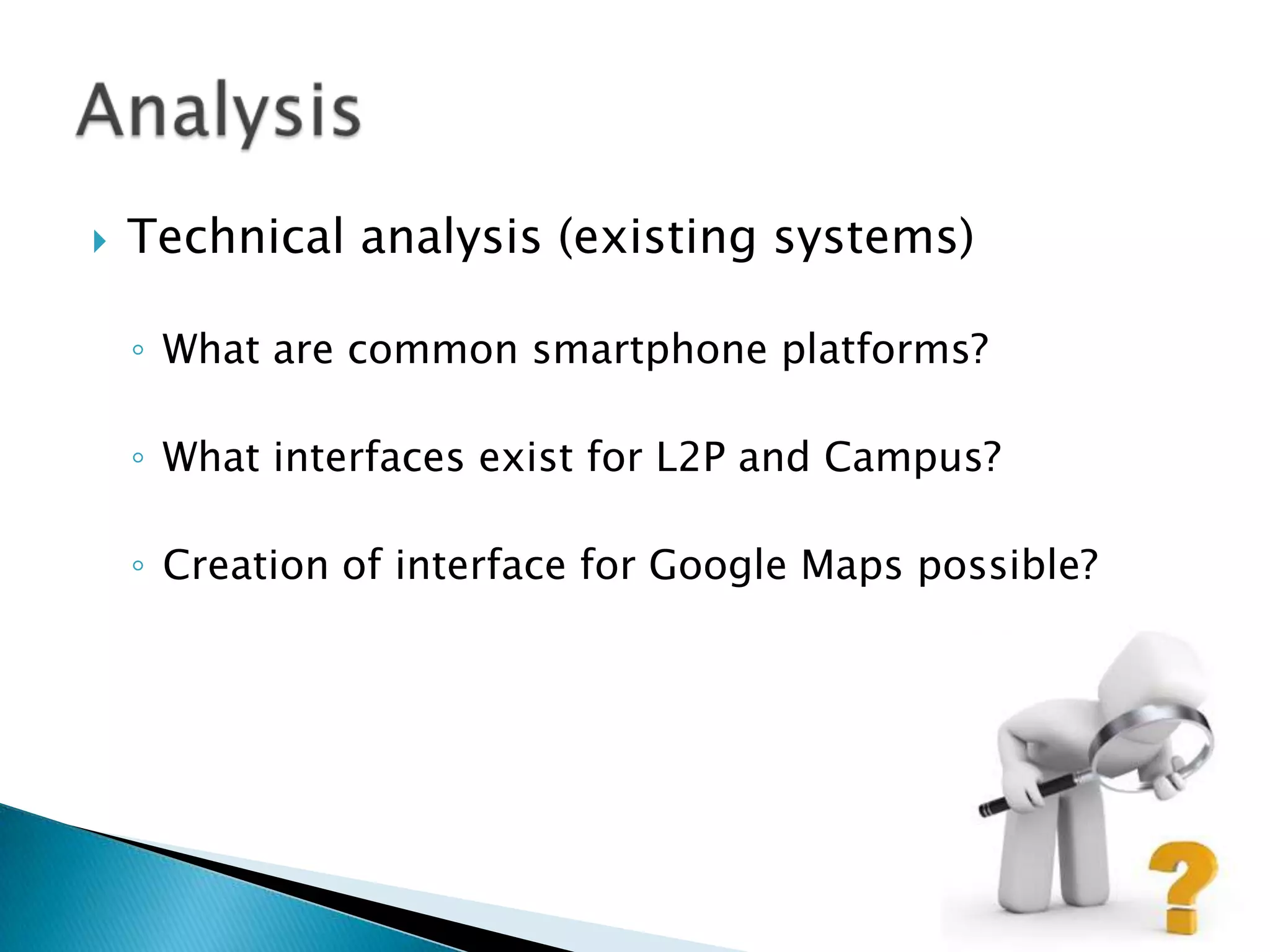 Connecting “Hörsaalfinder” with Google MapsImprovement ideas