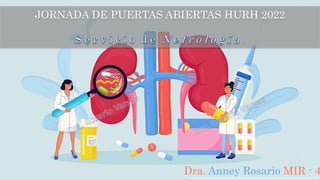 JORNADA DE PUERTAS ABIERTAS HURH 2022
Dra. Anney Rosario MIR - 4
 