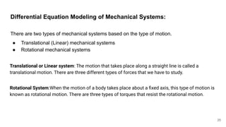 Rotationalbmodelling Element Control System Example Control Systems | PDF