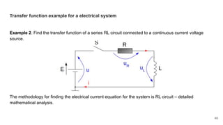Transfer Function Example Circuit Control Systems | PDF