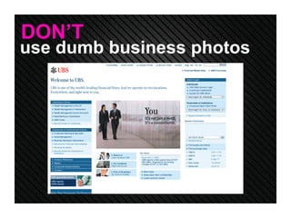 use dumb business photos DON’T 