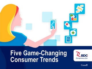 Four Game-Changing
Consumer Trends

 