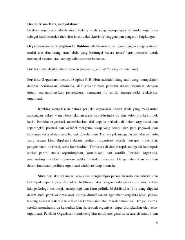 Buku perilaku organisasi pdf