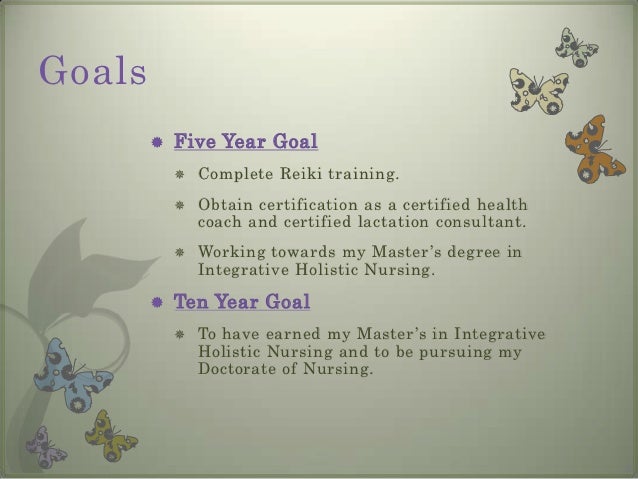 professional portfolio professional nursing goals