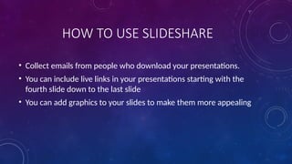 Using SlideShare PowerPoint beginners guide | PPTX