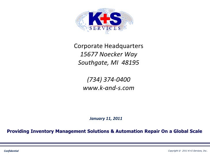 K+S Services, Inc. Corporate Overview