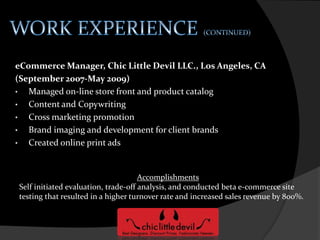 Create product descriptions and specs