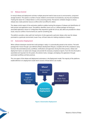 Automation of Release and Deployment Management - Maveric | PDF