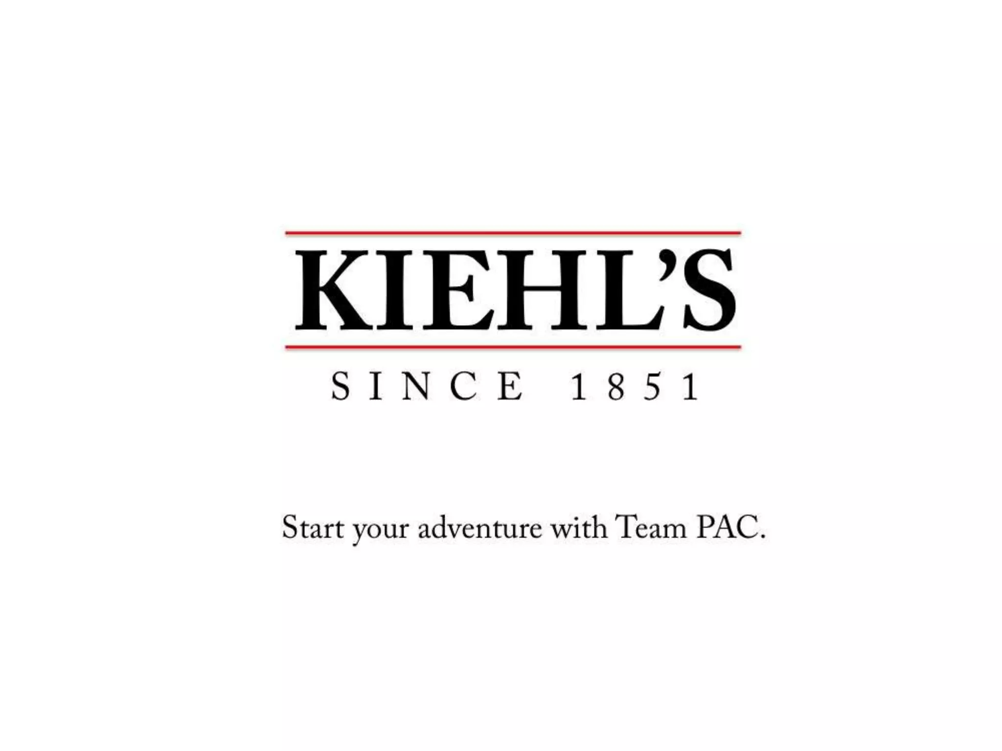 L'Oreal Brandstorm 2014 Presentation (Kiehl's)