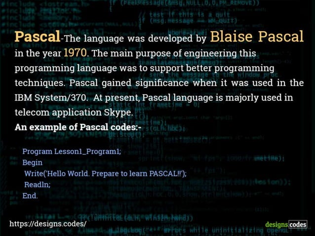 Evolution of Programming Languages Over the Years