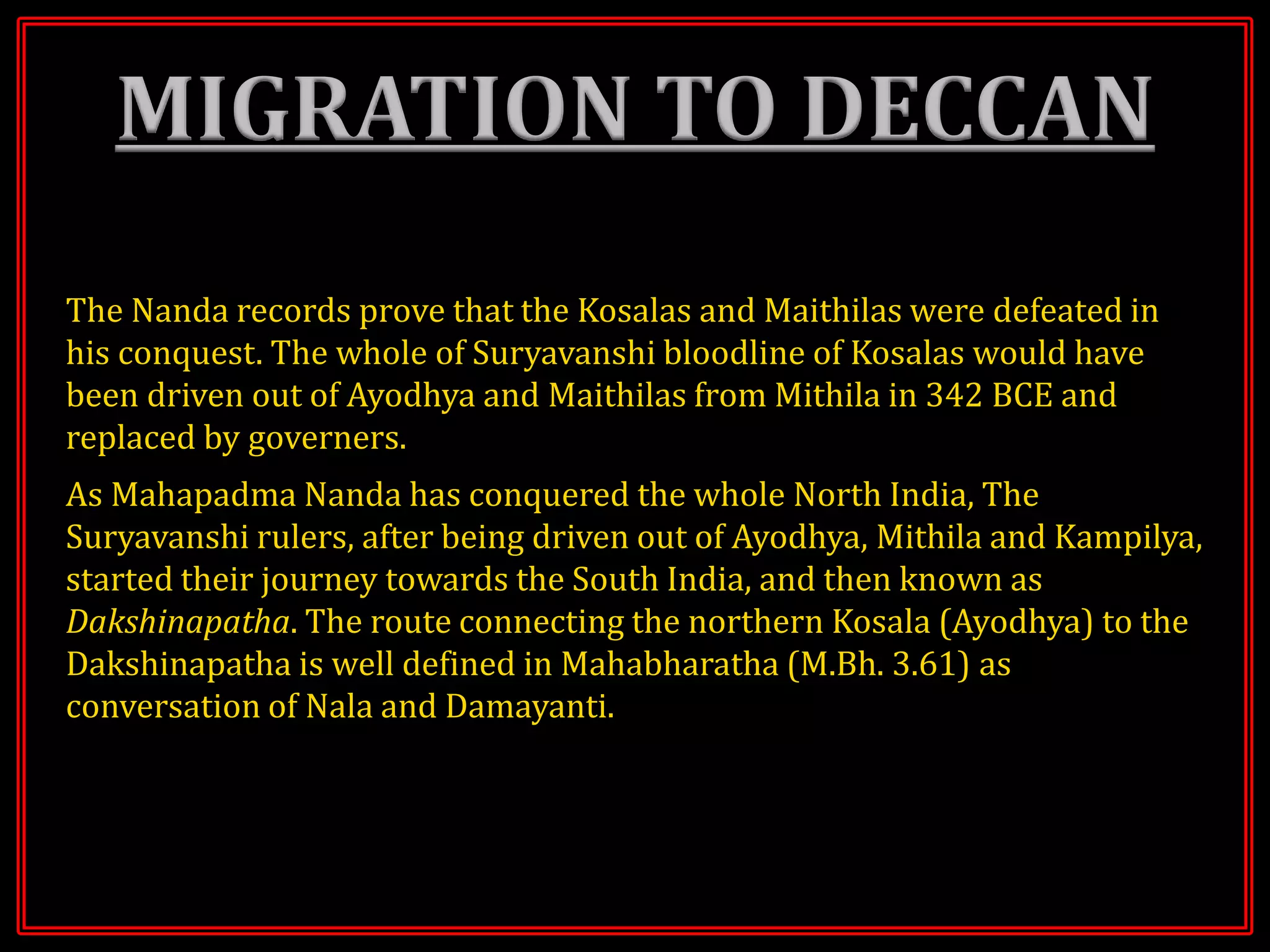 HISTORY OF KAMMA, KAPU, REDDY & VELAMA | PPTX