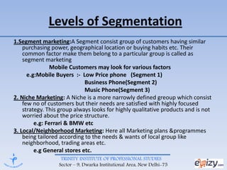 MARKET SEGMENTATION | PPT