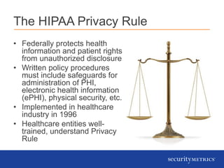 The HIPAA Security Rule: Yes, It's Your Problem | PPTX