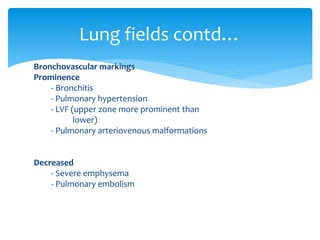 Viewing chest x ray | PPTX