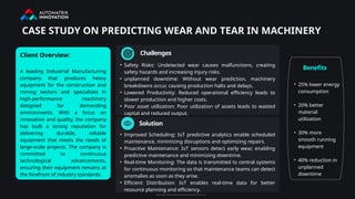 PREDICTIVE MAINTENANCE WITH IOT: REDUCING DOWNTIME IN MANUFACTURING | PPTX