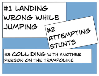 Trampoline safety