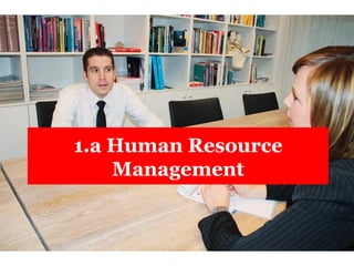 1.a Human Resource Management 