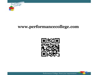www.performancecollege.com
 