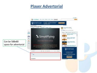 Player AdvertorialCan be 588x80  spaceforadvertorial