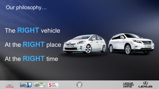 Toyota & Lexus Proposition | PPT