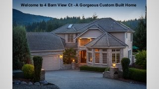 Welcome to 4 Barn View Ct
A Custom Built Home with Sudden Valley’s
Finest View
Welcome to 4 Barn View Ct - A Gorgeous Custom Built Home
 