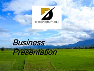 Business
Presentation
 