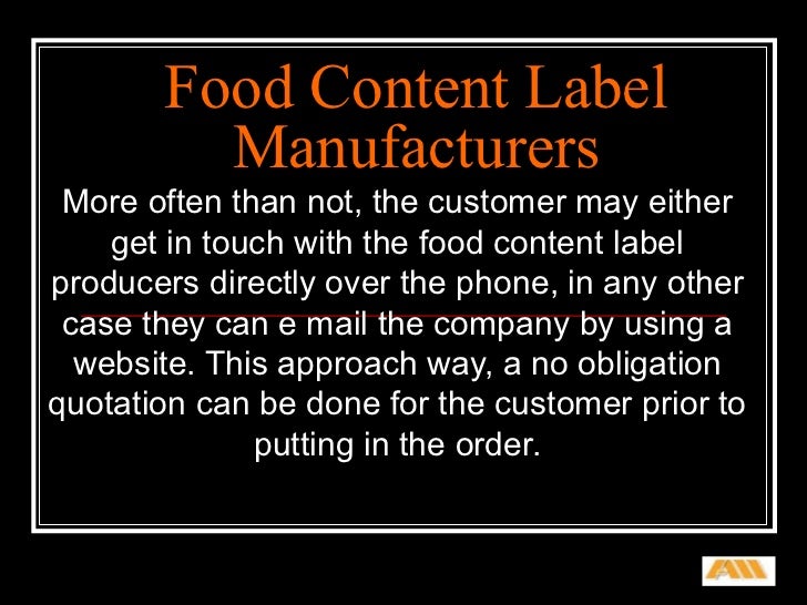 Product labels and their importance to consumers