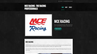 MCE RACING - NEW WEBSITE