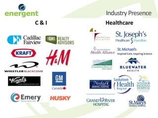 Industry Presence
C&I   Healthcare
 