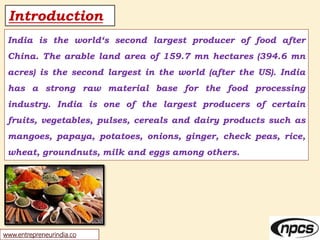 55 Most Profitable Micro, Small, Medium Scale Food Processing (processed  Food) Projects And Agriculture Based Business Ideas For Startup by Npcs  Board Of Food Technologists, ISBN: 9789381039908