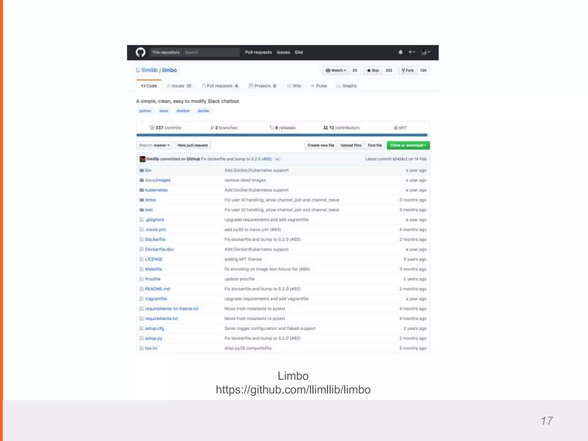 17
Limbo
https://github.com/llimllib/limbo
 
