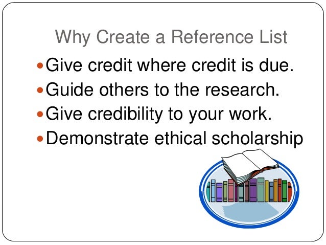 slideshare reference lists and citations apa reference list