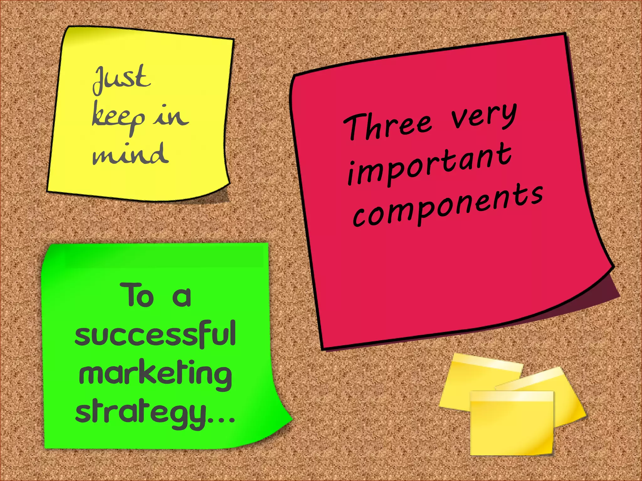 Just
keep in
mind
T a
o
successful
marketing
strategy…