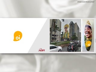 APENAS SUGESTÃO DE LAYOUT
 