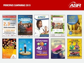 PRINCIPAIS CAMPANHAS 2015
 