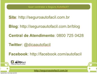 quarta-feira, 2 de maio de 2012
 