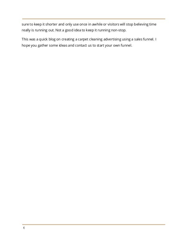 carpet cleaning advertising funnel carpet cleaning advertising ideas