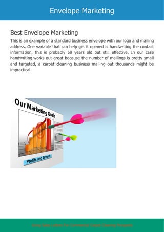 Sample Cleaning Sales Letter | PDF