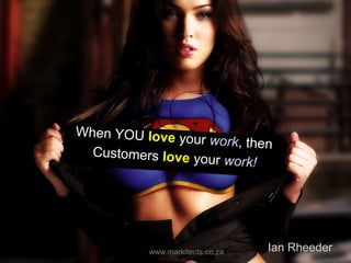 2
www.markitects.co.za Ian Rheeder
 