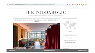 12.04.2019 Sabine Langmann bit.ly/sfx-2019
 