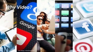 Why Video? 
Twin Design / Shutterstock.com Bloomua / Shutterstock.com 
 
