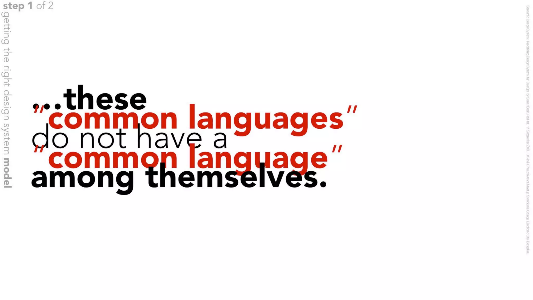 Semantic Design System : Redefining Design Systems for DesOps - v1.0 1sep 2018